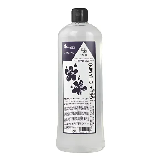 Gel más champú aroma Hache 750 ml C/28 uds