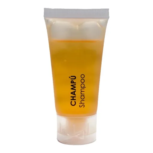 Tubo de champú Lux monodosis 20 ml C/500 uds