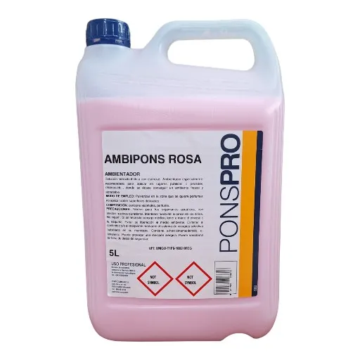 Ambientador concentrado Rosa 5 L