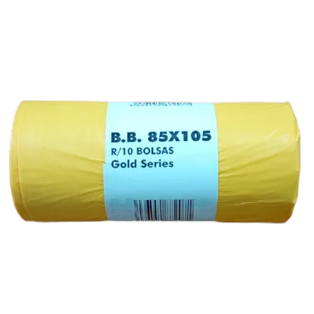 Bolsa de basura amarilla Gold Series 85x105 R/10b